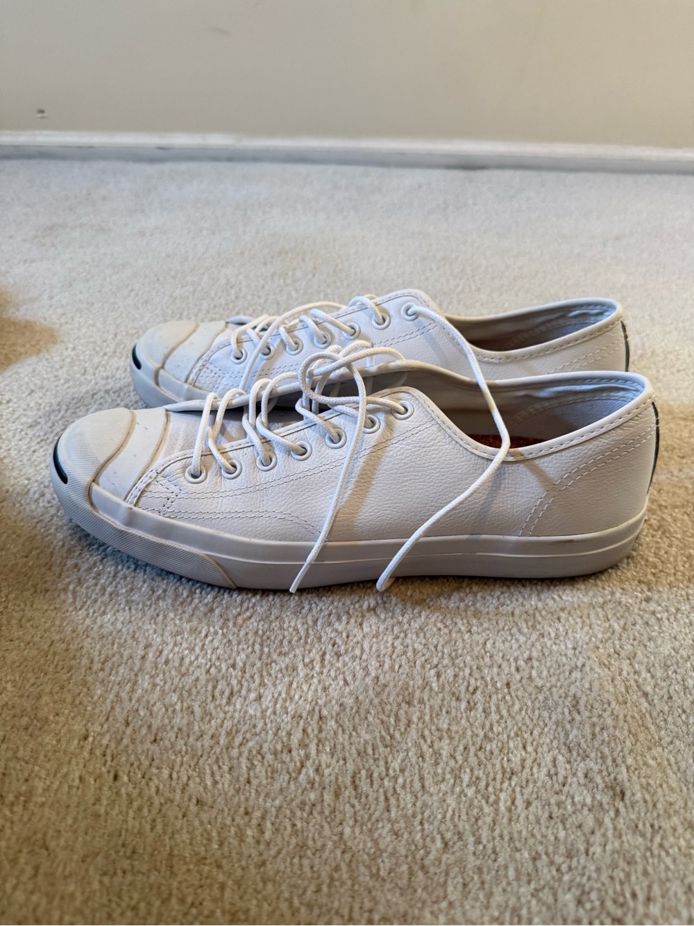 Classic White Low-Top Leather Jack Purcell Converse